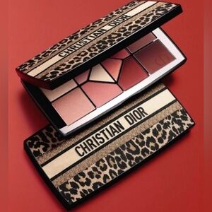 Dior Diorshow Mitzah 10 Colors Eyeshadow Palette Limited Edition Leopard Print